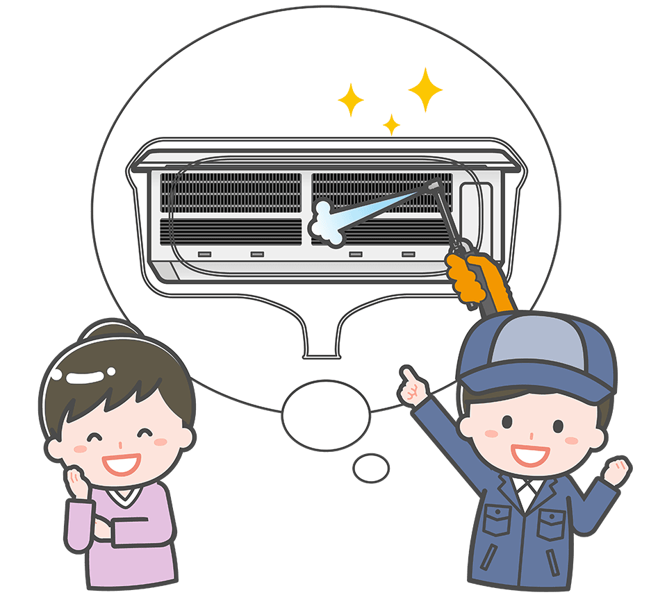 プロのエアコンクリーニングサービス